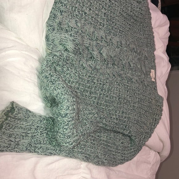 LA heart MEDIUM Ocean Breeze Blue knitted sweater - Picture 2 of 3